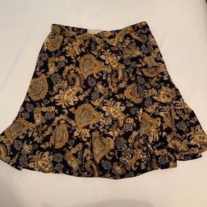 Michael Kors Ruffle Skirt in Print Size XXS
